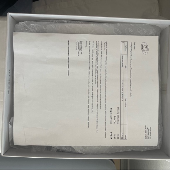 Steve Madden Lani Wedges- Calf length ties - Never Worn! - Picture 8 of 9